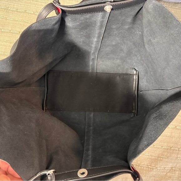 AllSaints ODETTE LEATHER EAST WEST TOTE BAG - Picture 5 of 9